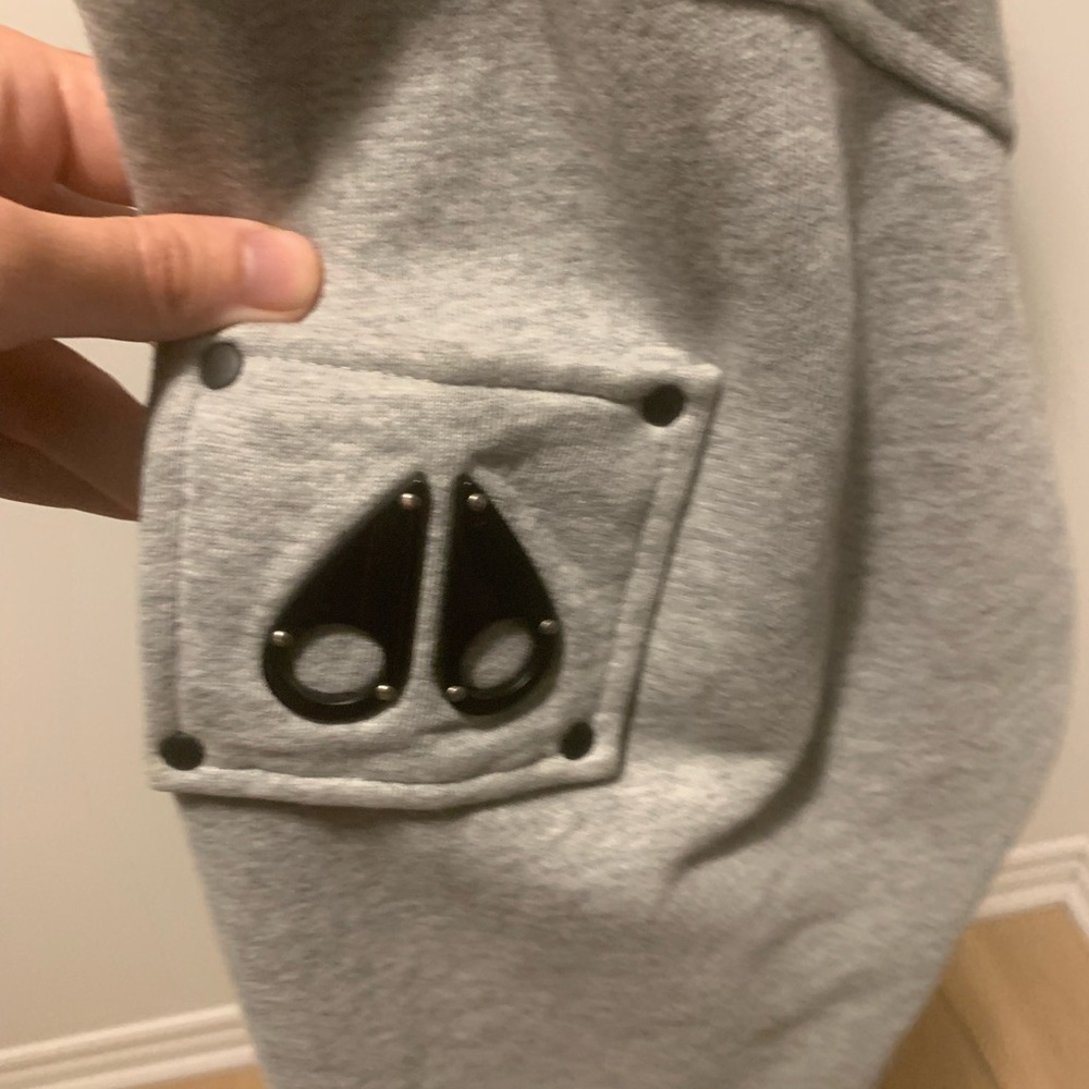 Moose Knuckles Gray Hoodie
